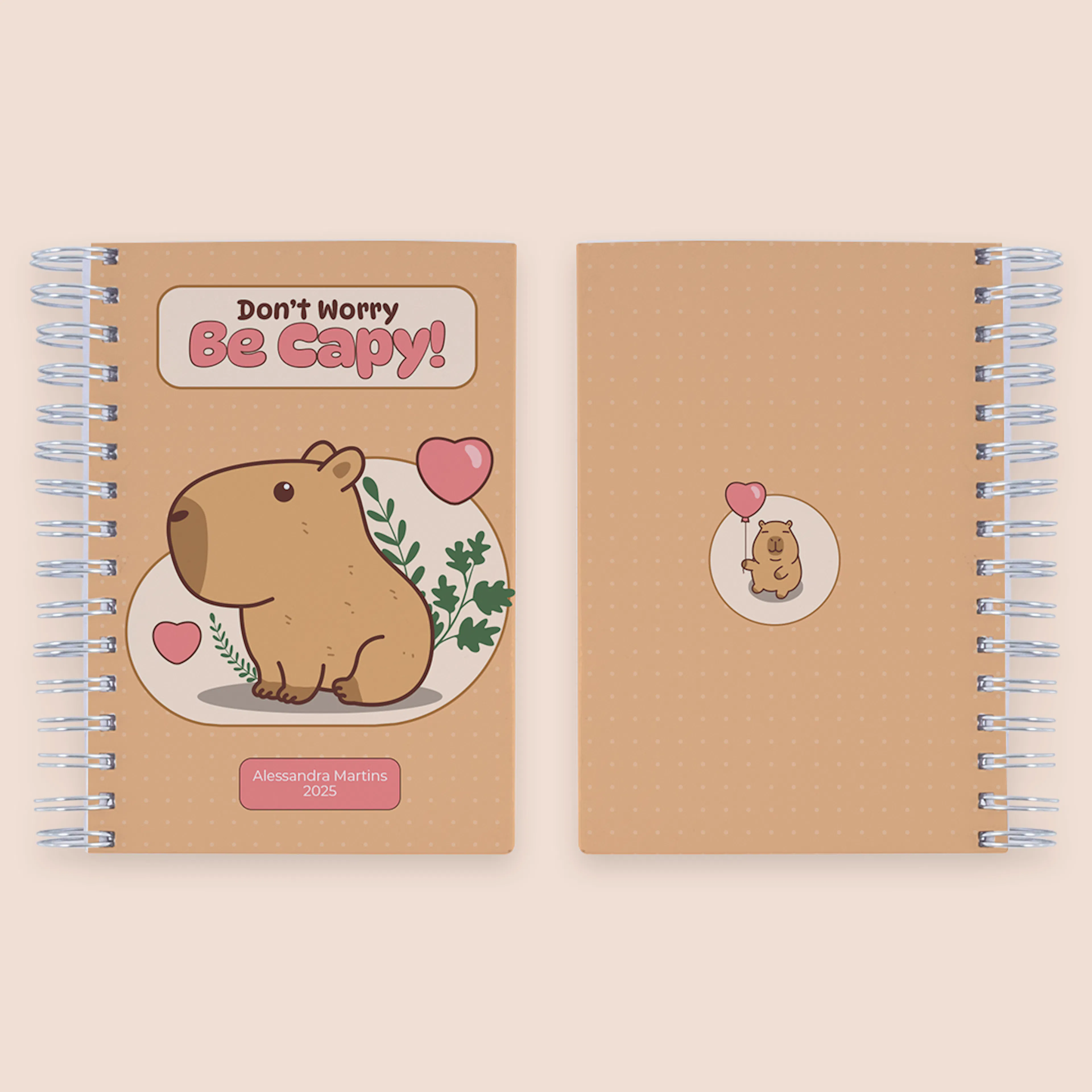 Caderno Capivaras
