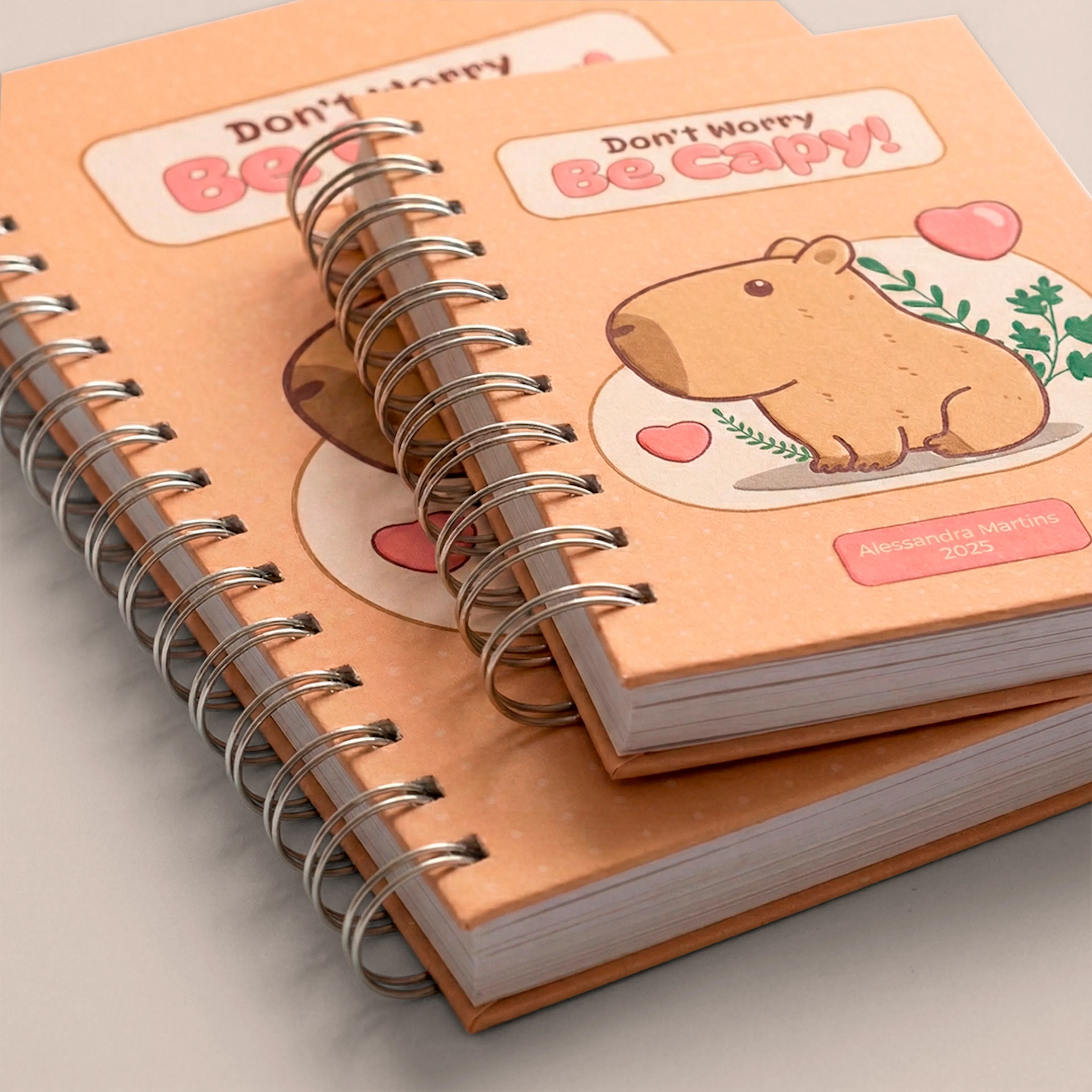 Caderno Capivaras