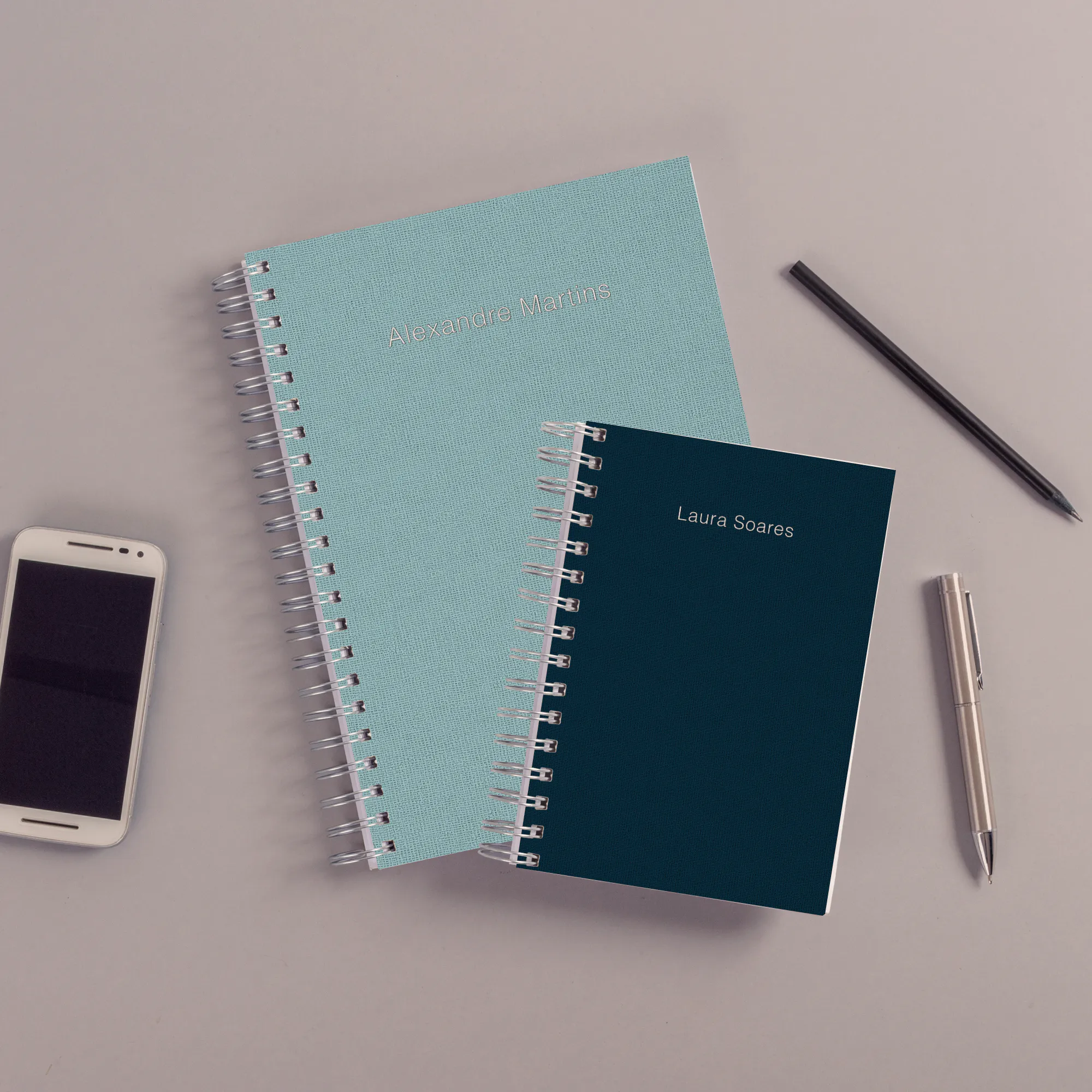 Caderno Capa Linho