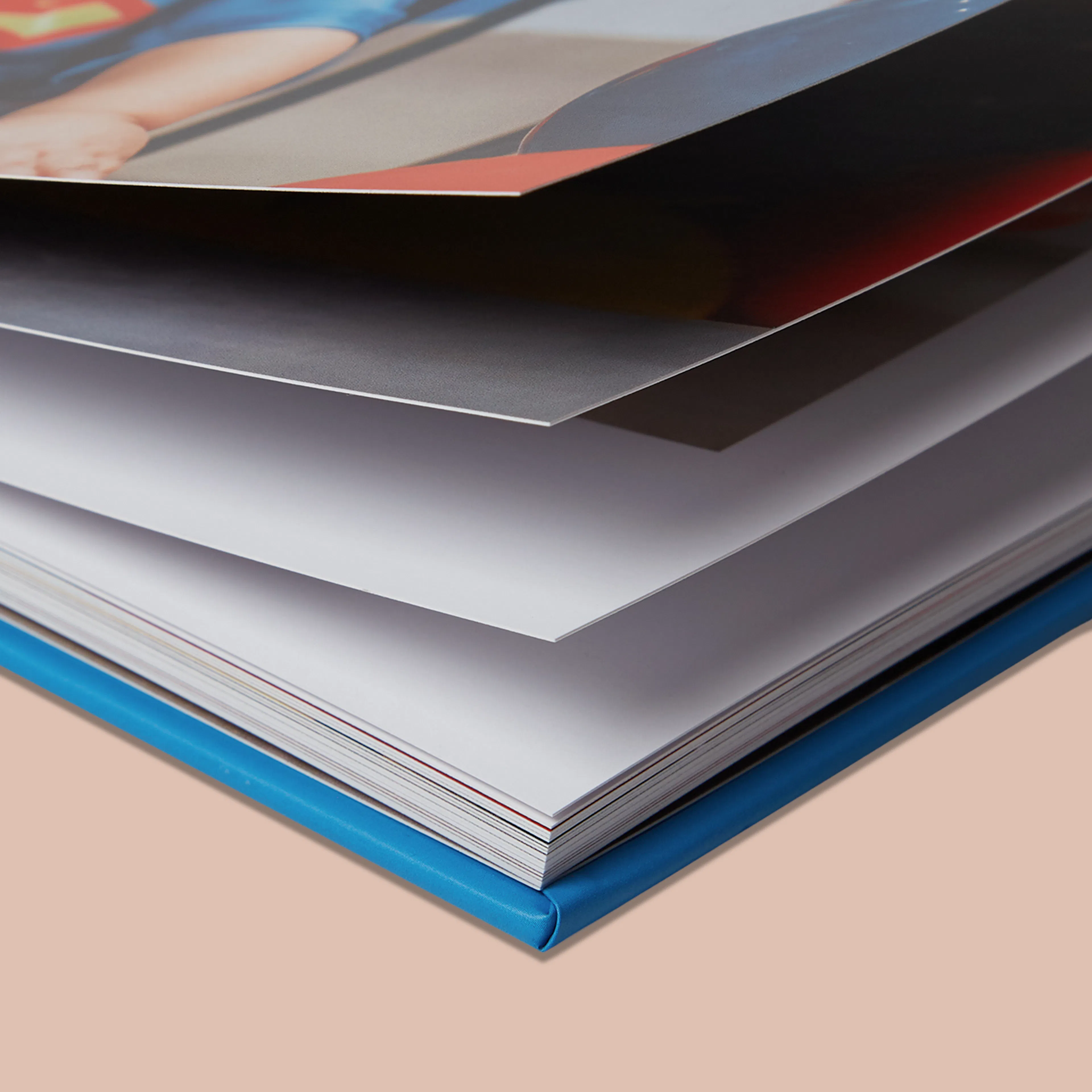 Páginas do Fotolivro Premium em couché 400 g/m²