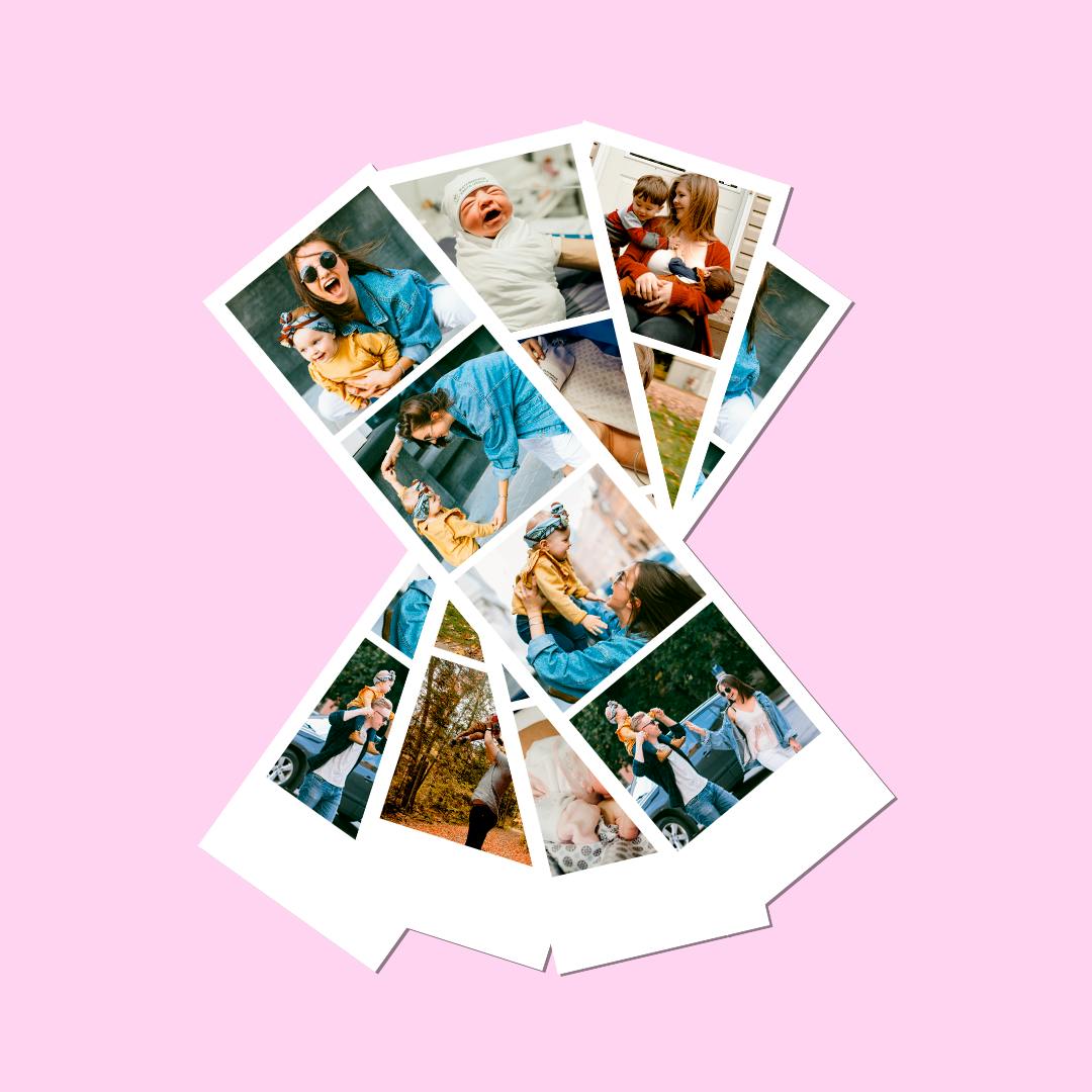 Ímã tirinhas de foto