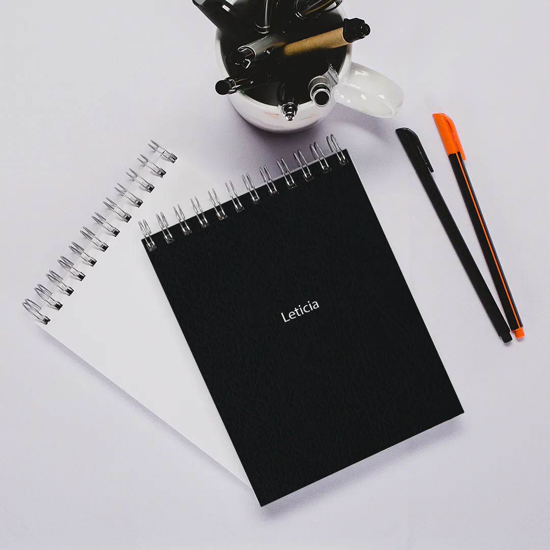 Bloco de Notas Capa Linho
