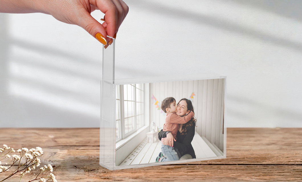 Caixa Acrílica para Fotos