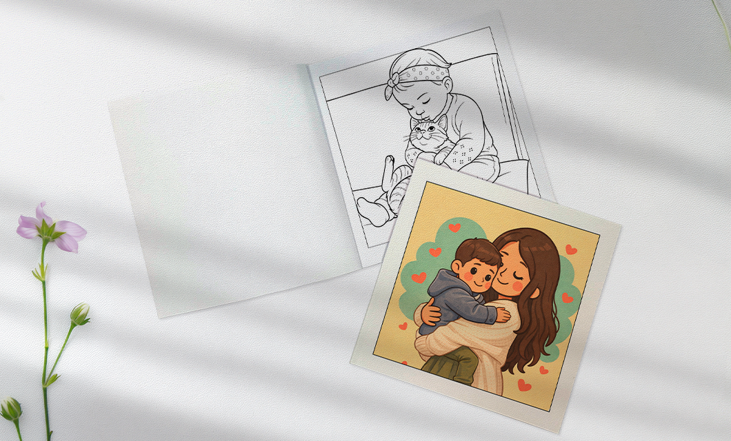 Fotolivro de Colorir