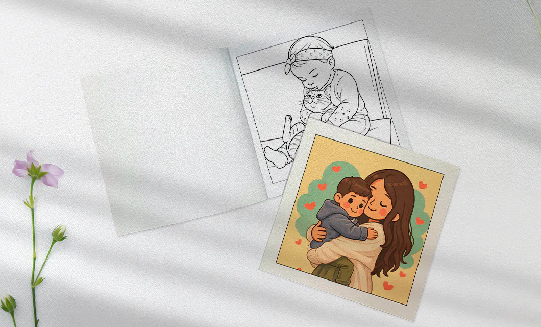 Fotolivro de Colorir