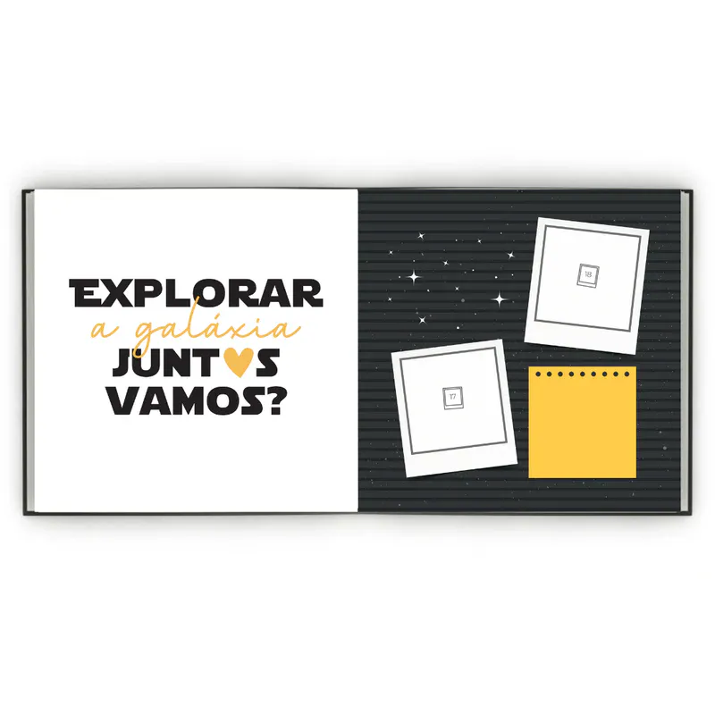 Álbum de Figurinhas - Amor nas estrelas