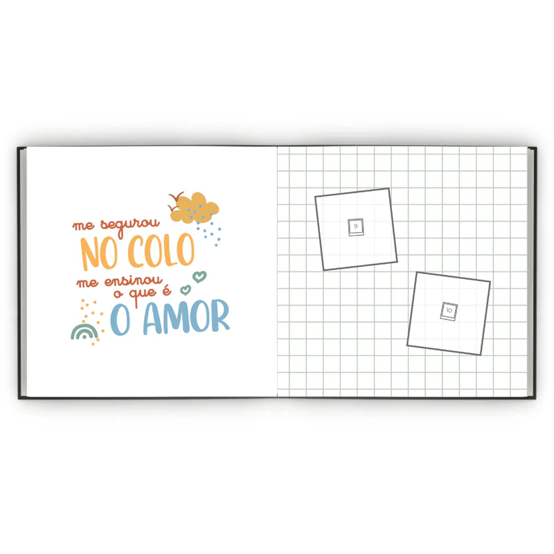 Álbum de Figurinhas - Mãe de Menino