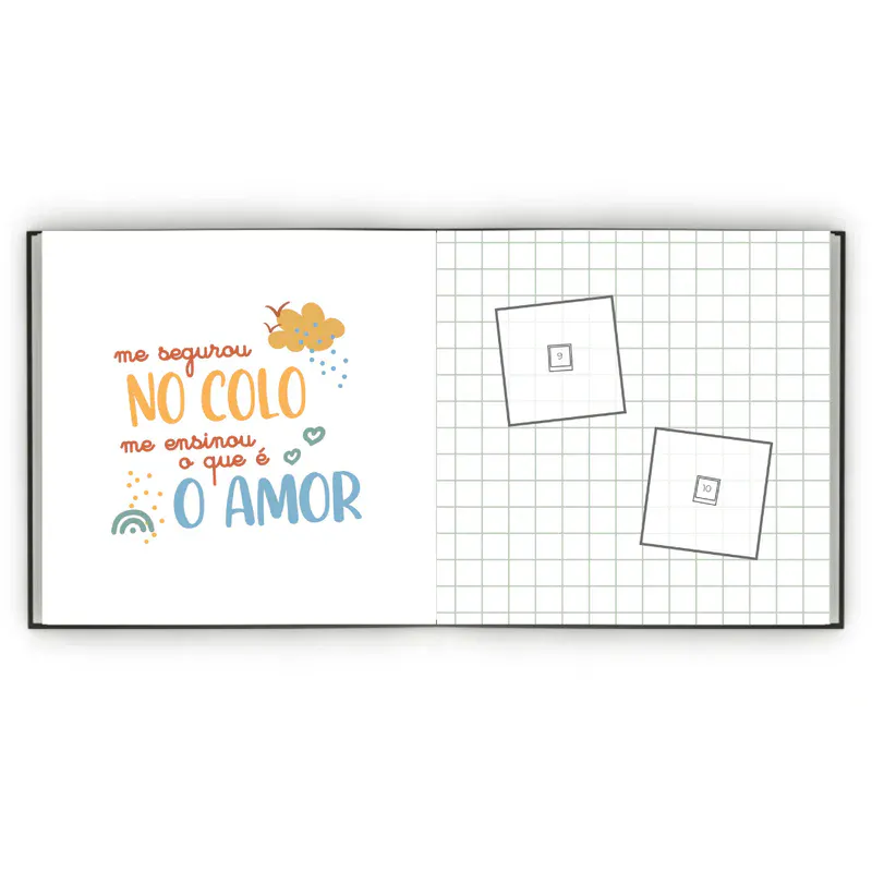 Álbum de Figurinhas - Mãe de Menino