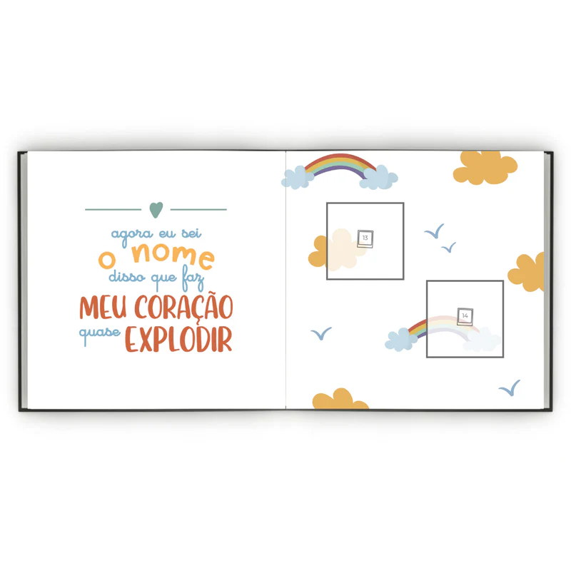 Álbum de Figurinhas - Mãe de Menino