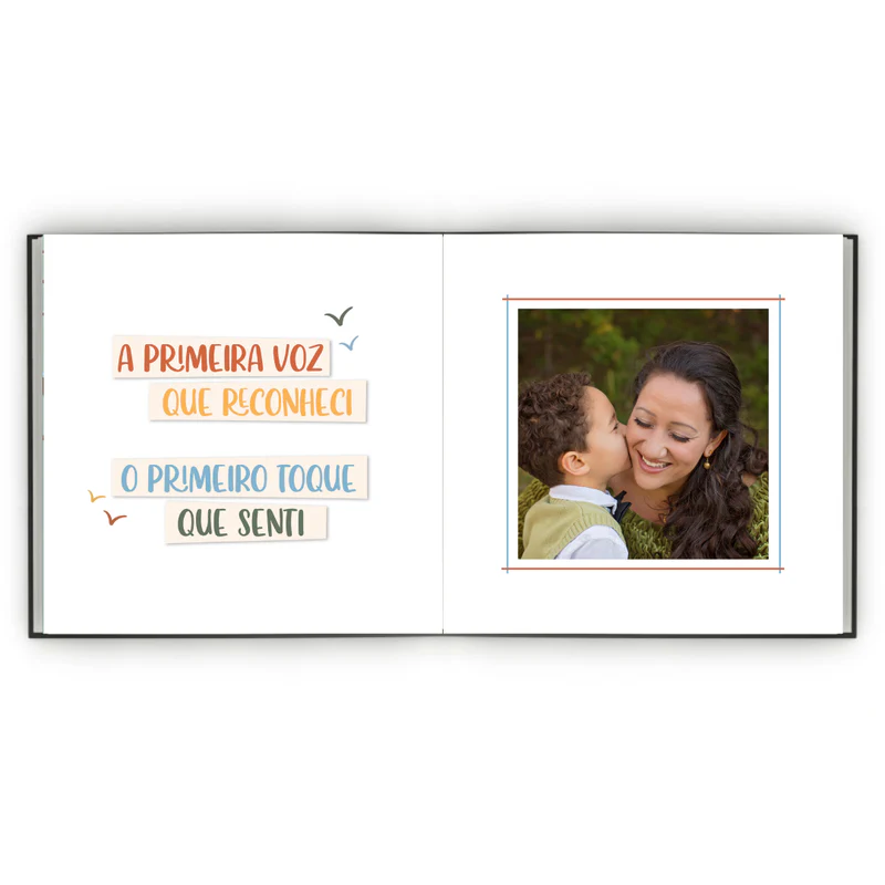 Álbum de Figurinhas - Mãe de Menino