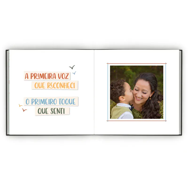 Álbum de Figurinhas - Mãe de Menino