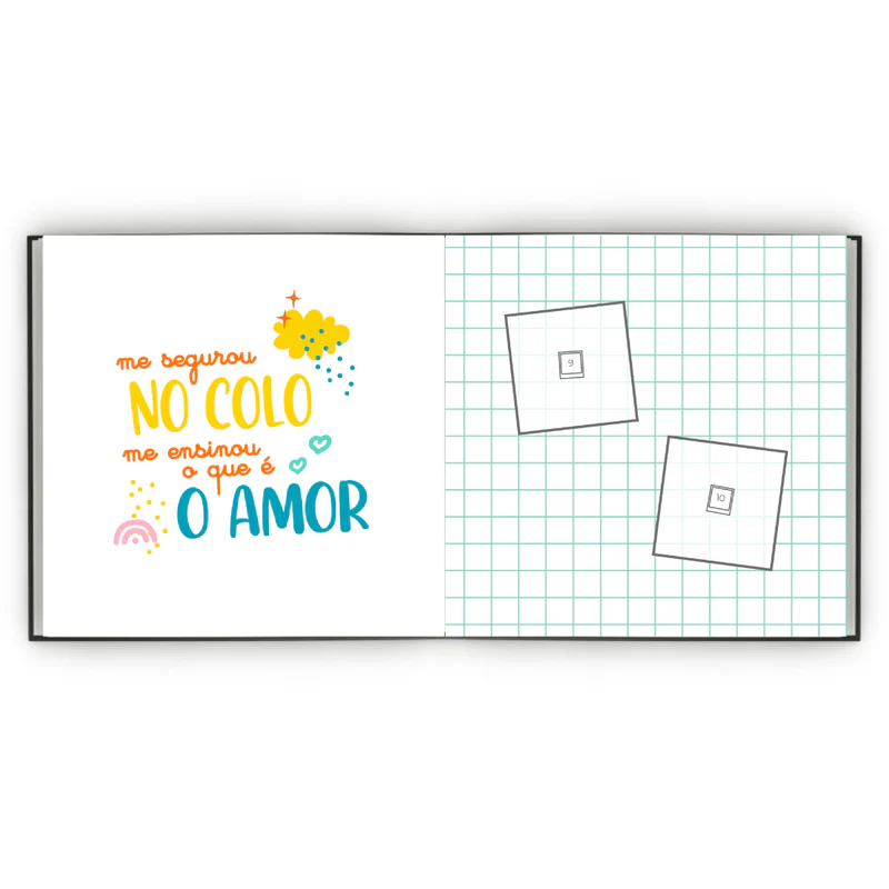 Álbum de Figurinhas - Mãe de Menina