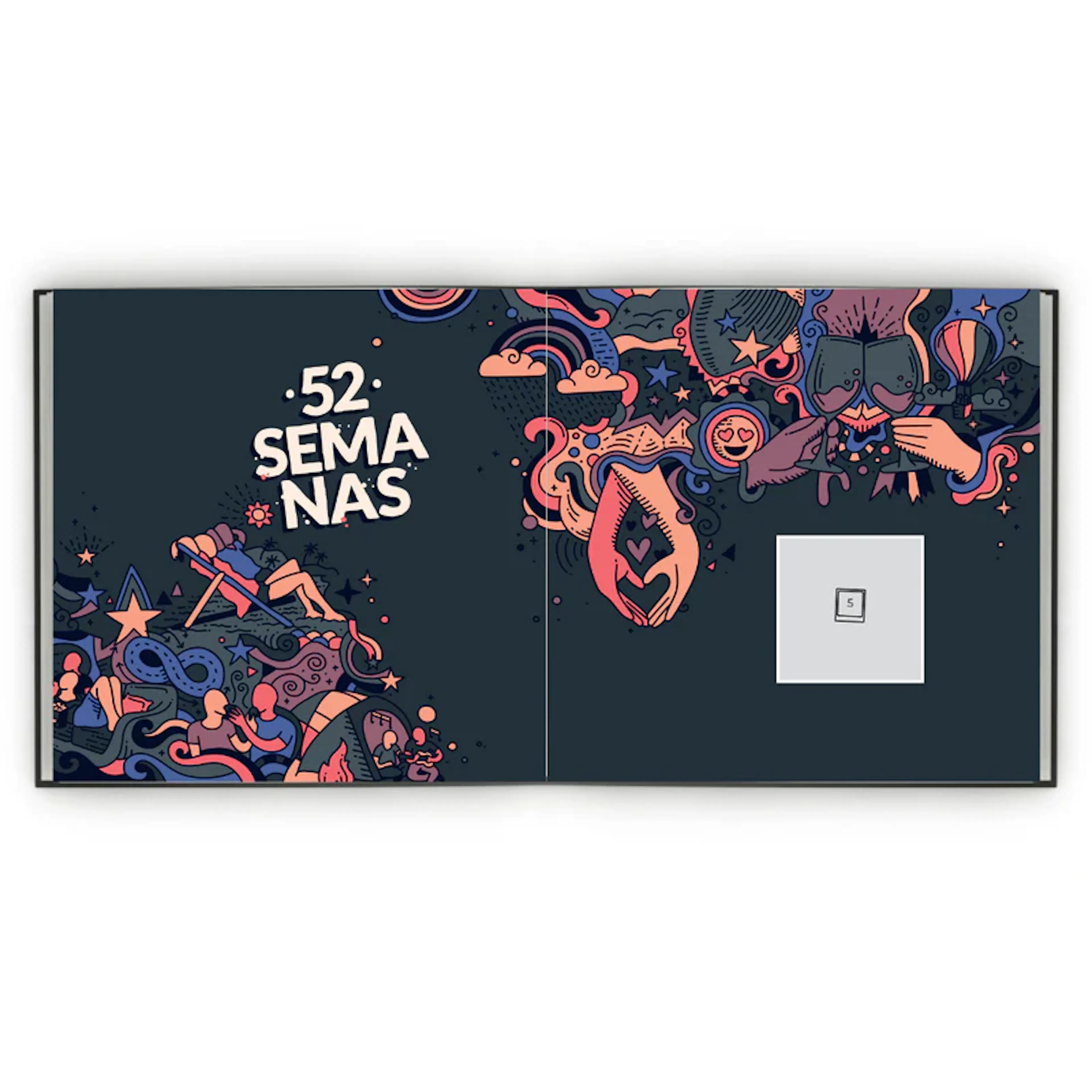 Álbum de Figurinhas - 1 Ano De Namoro