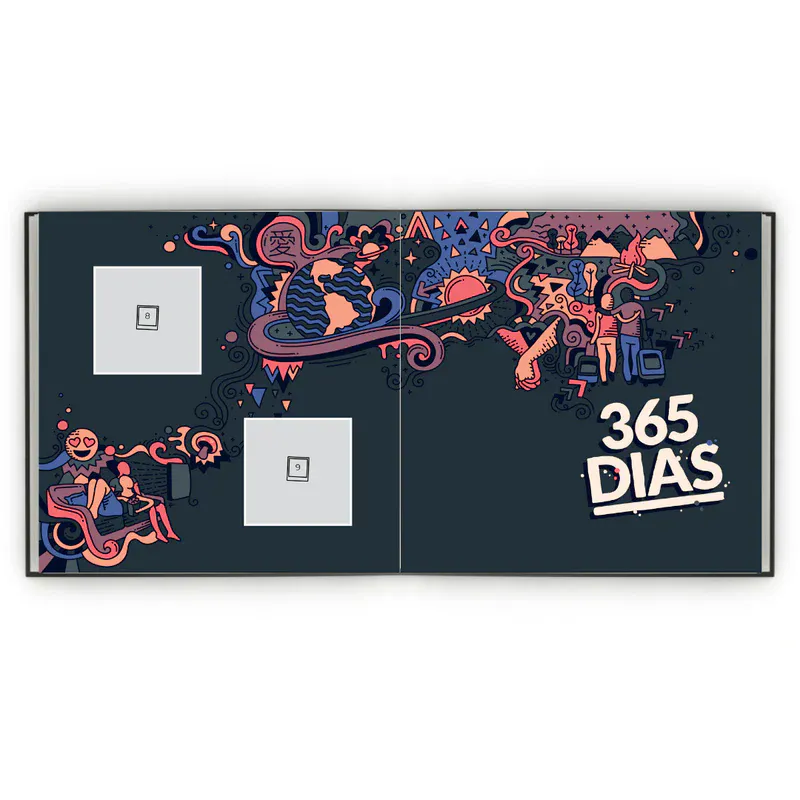 Álbum de Figurinhas - 1 Ano De Namoro
