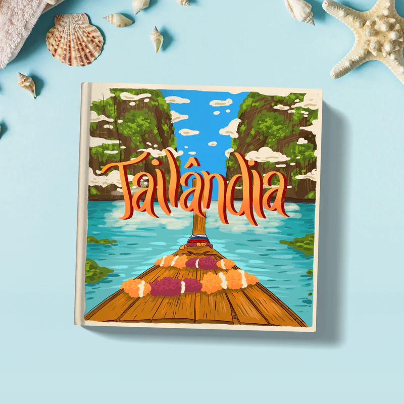 Álbum de Figurinhas - Tailândia