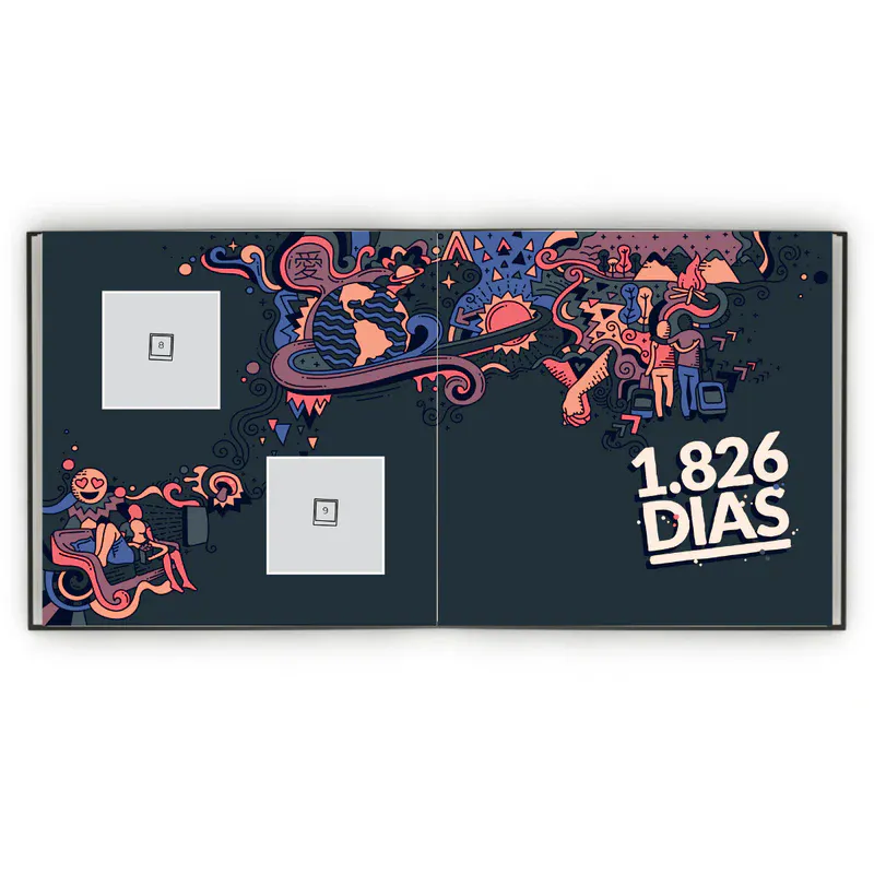 Álbum de Figurinhas - 5 Anos de Namoro