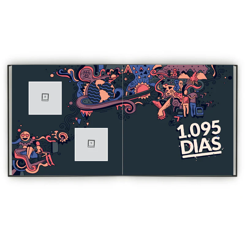 Álbum de Figurinhas - 3 Anos de Namoro