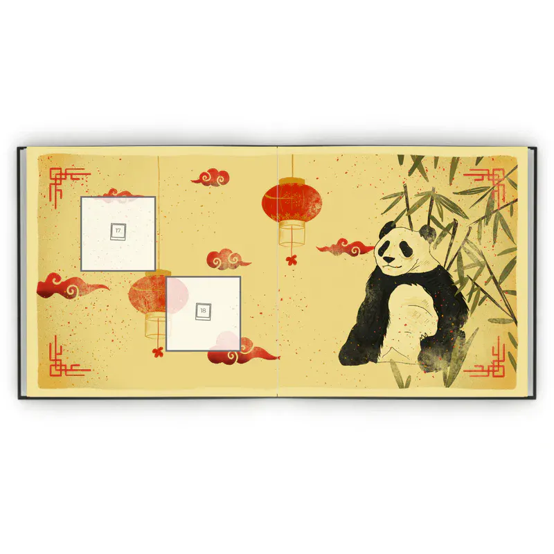 Álbum de Figurinhas - China