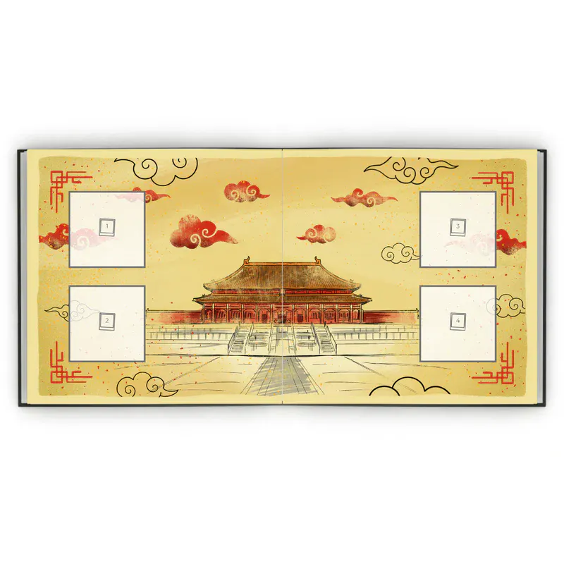 Álbum de Figurinhas - China