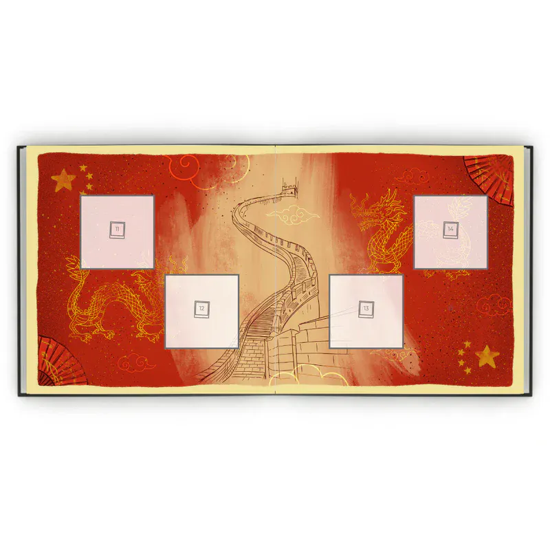 Álbum de Figurinhas - China