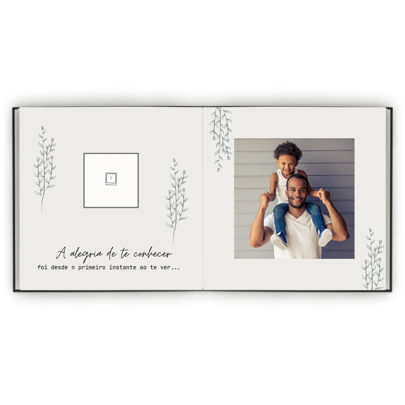 Álbum de Figurinhas - Cartinha Para O Papai