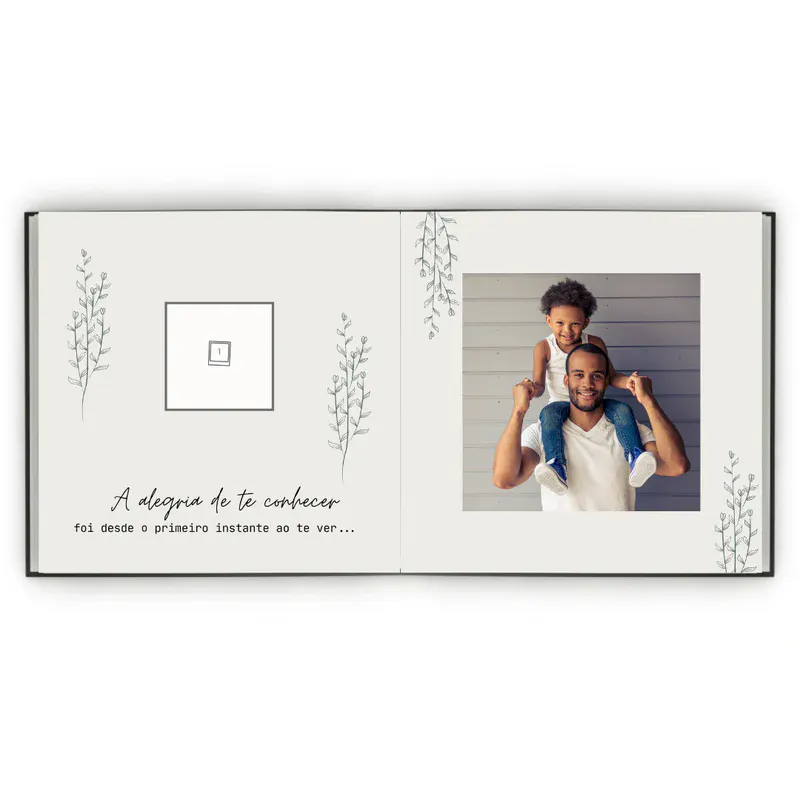 Álbum de Figurinhas - Cartinha Para O Papai