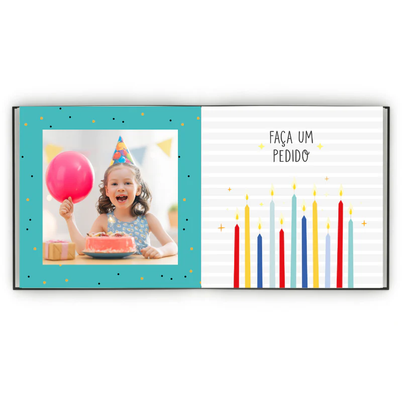 Álbum de Figurinhas - Niver Mini Humanos