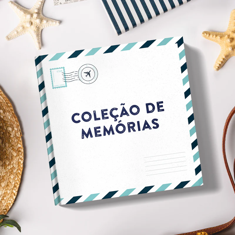 Álbum de Figurinhas - Cartão postal