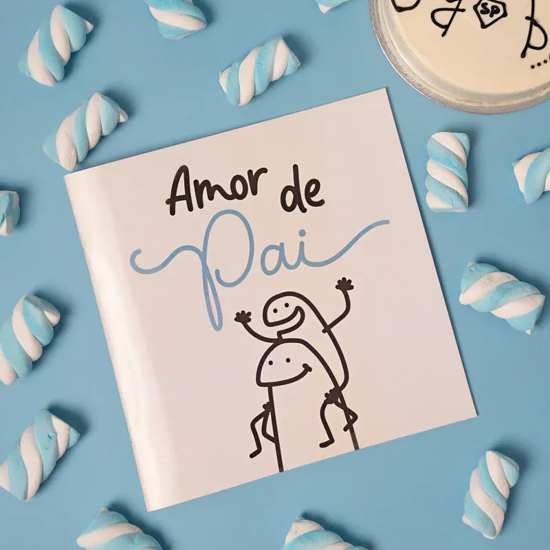 Álbum de Figurinhas - Amor de pai