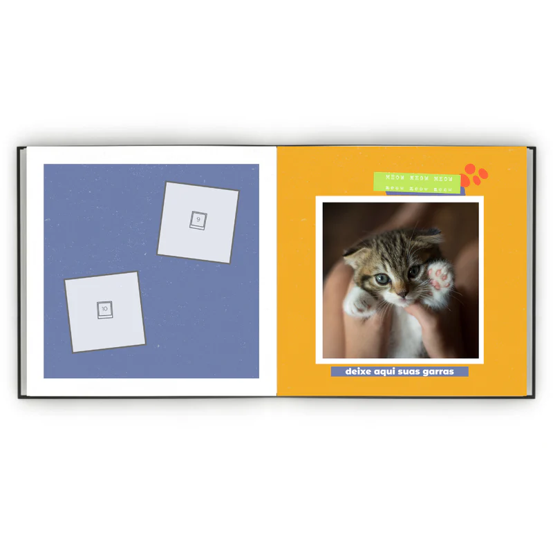 Álbum de Figurinhas - Meu gato minha vida