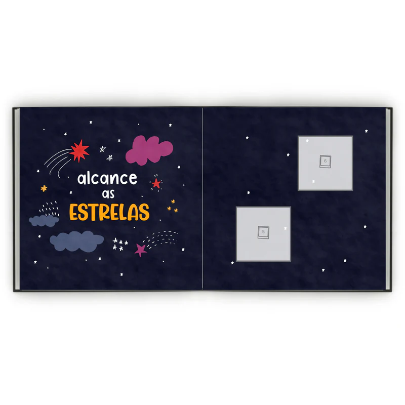 Álbum de Figurinhas - Aventura no espaço