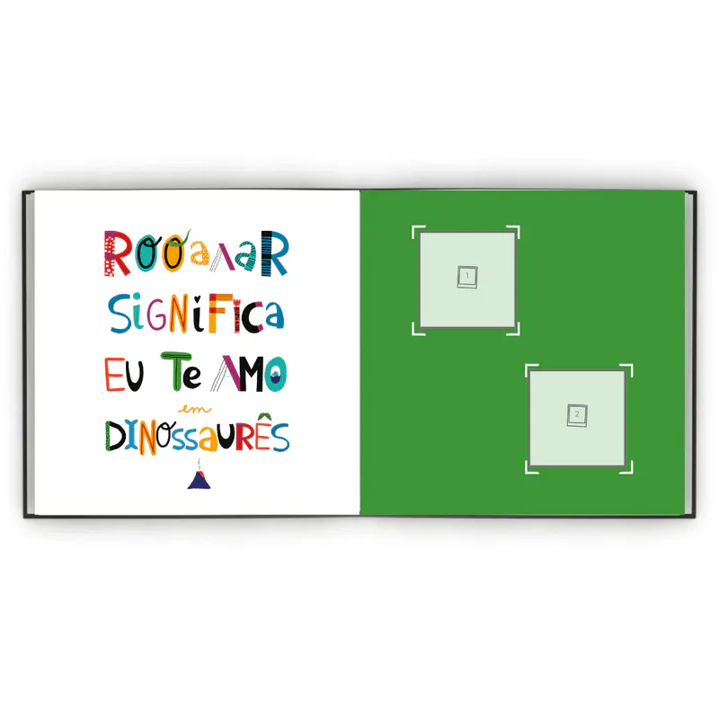 Álbum de Figurinhas - Aventura jurássica