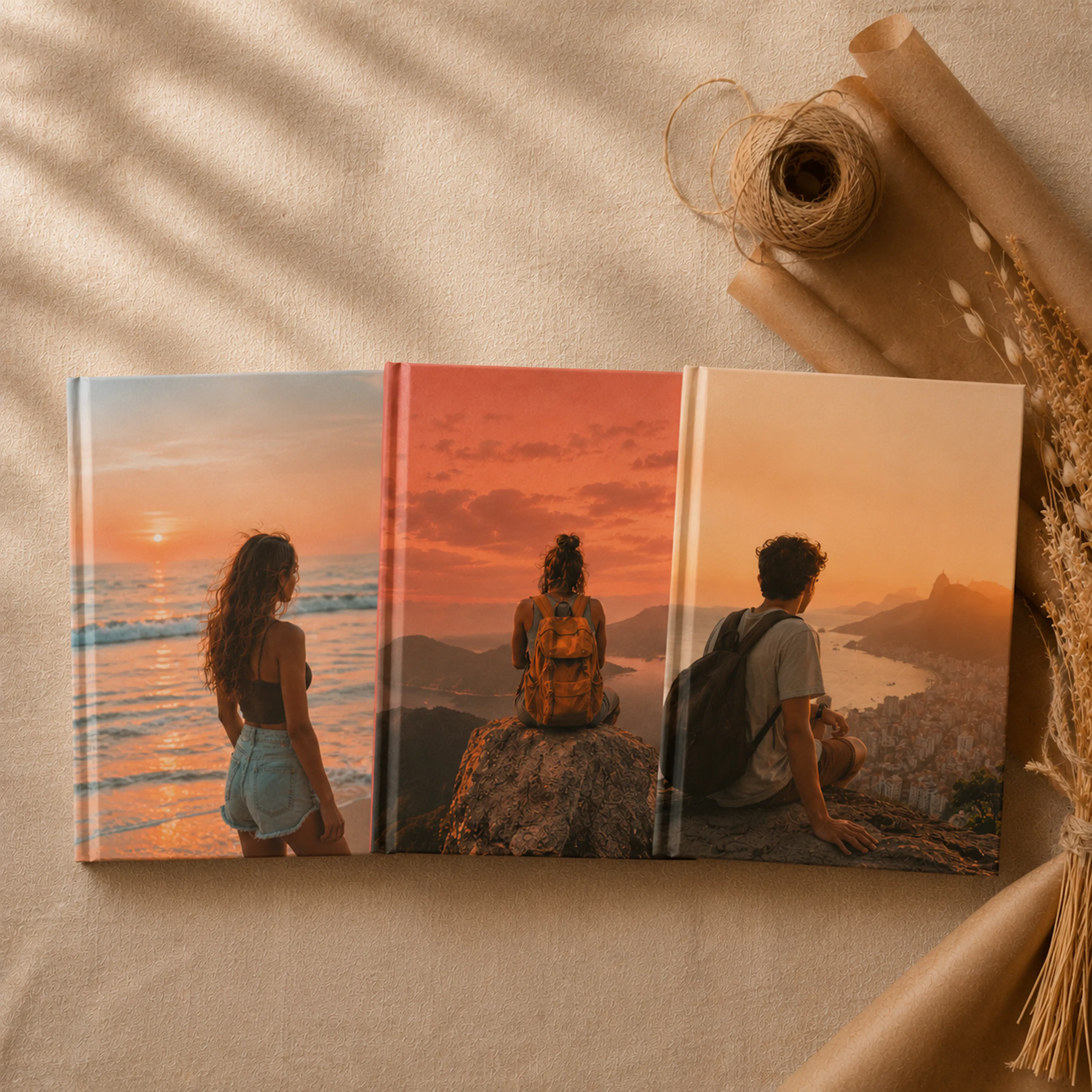 trio de Fotolivros Plus 21×30