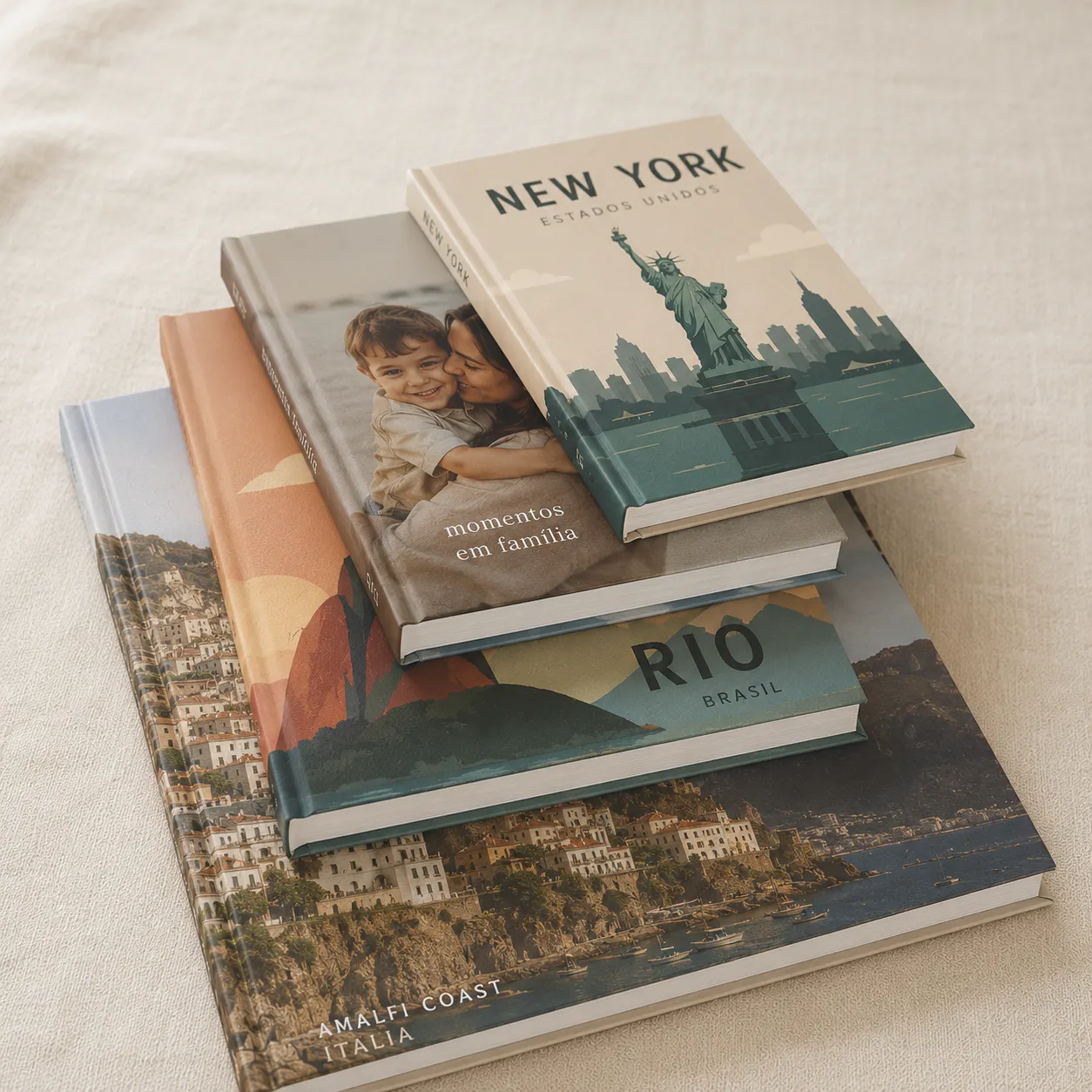 Fotolivro Plus tamanhos