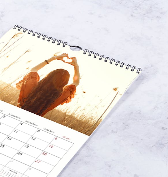 calendário de parede