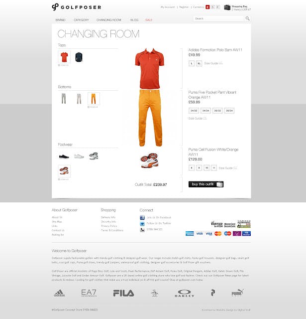 Changing Room Ecommerce Feature