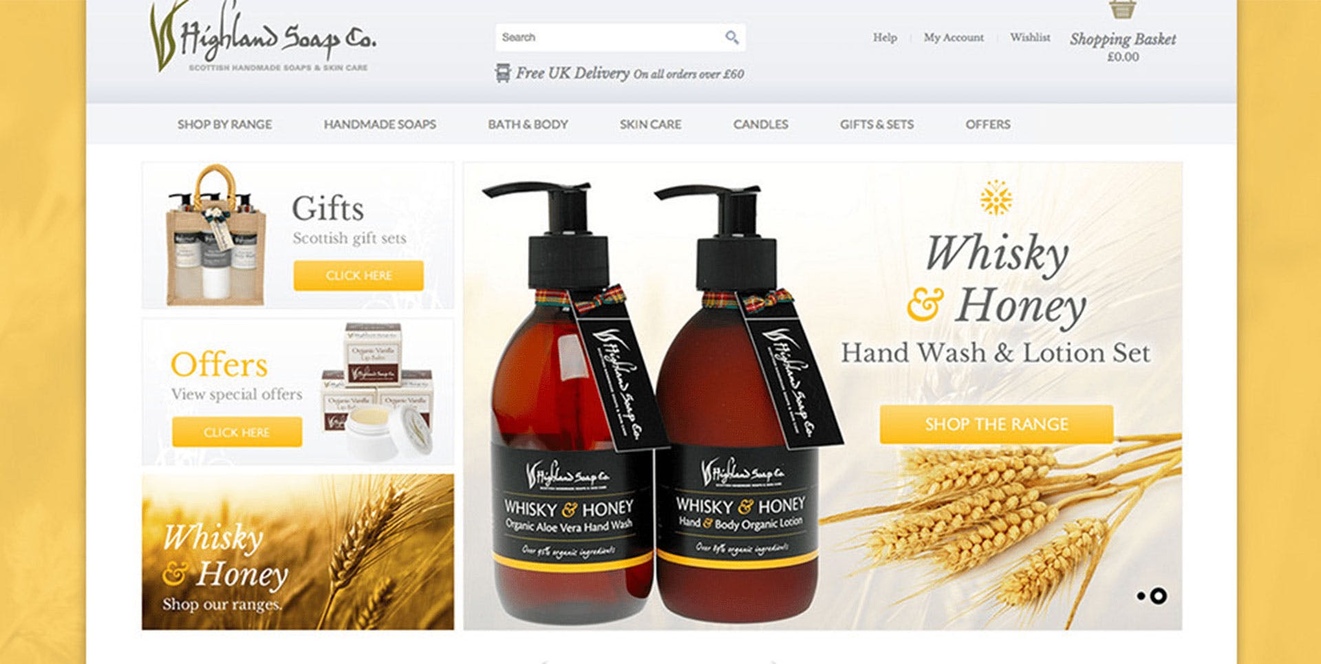 10 Years Of The Highland Soap Co. Website