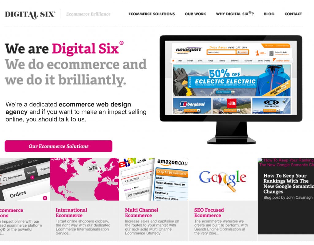 Digital Six Website 2012