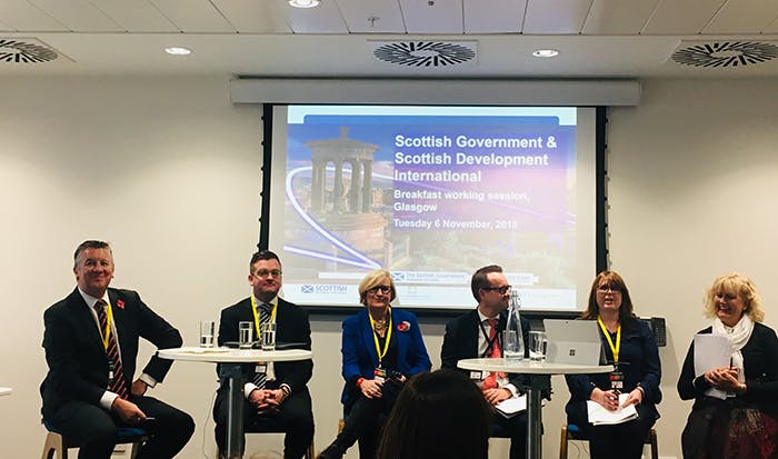 ScotExport 2018 Getting Prepared for Brexit Panel with The Weir Group, Institute of Export &amp; International Trade, HMRC and Burness Paull