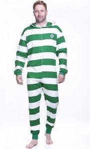 Celtic FC - Hooped Onesie