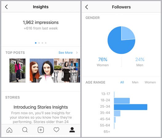 Instagram Business Insights