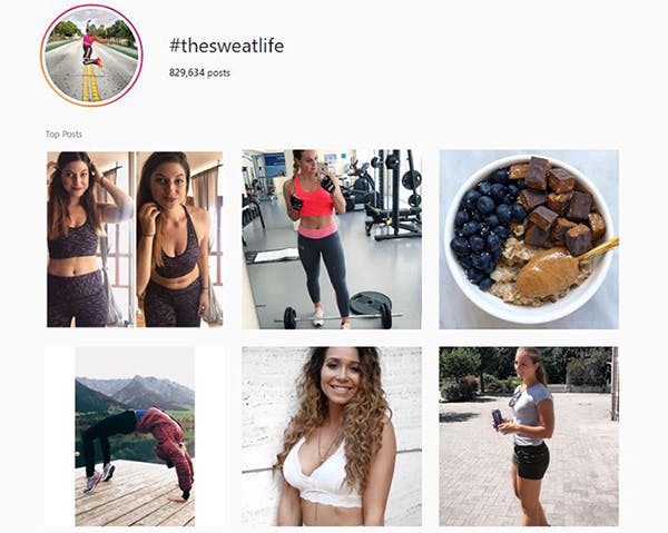 LuluLemon Hashtag