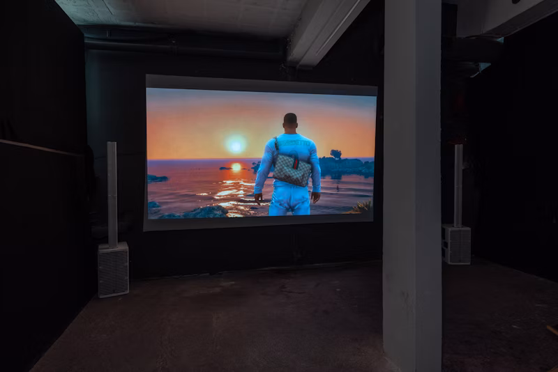Exhibition view from Khtobtogone in KUBA gallery, Paris (FR)