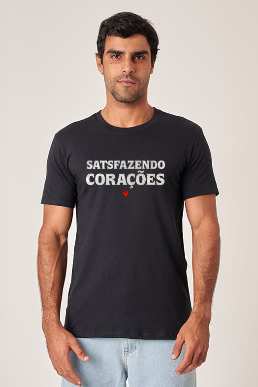 Imagem do produto Camiseta Corações