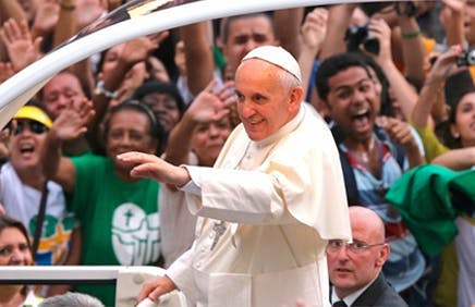 Papa São Francisco na Jornada Mundial da Juventude