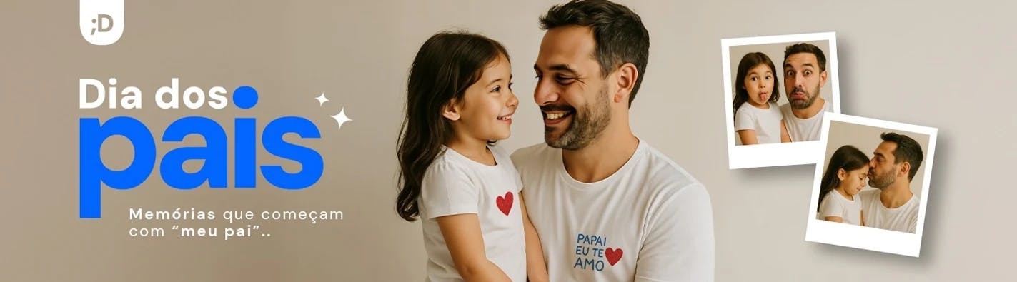 Dia dos pais na Dimona. O presente ideal. Exclusividade, personalização e qualidade.