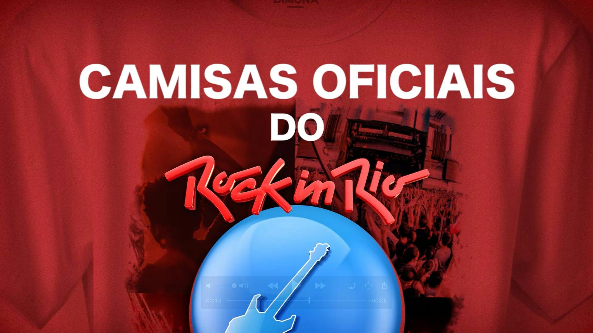Capa do vídeo sobre camisa rock in rio oficial