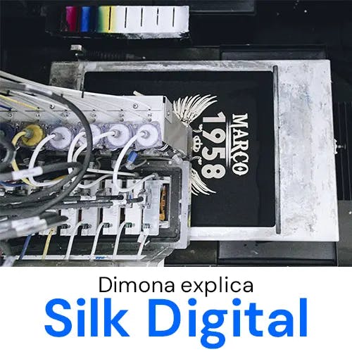 Técnica de estamparia Silk Digital