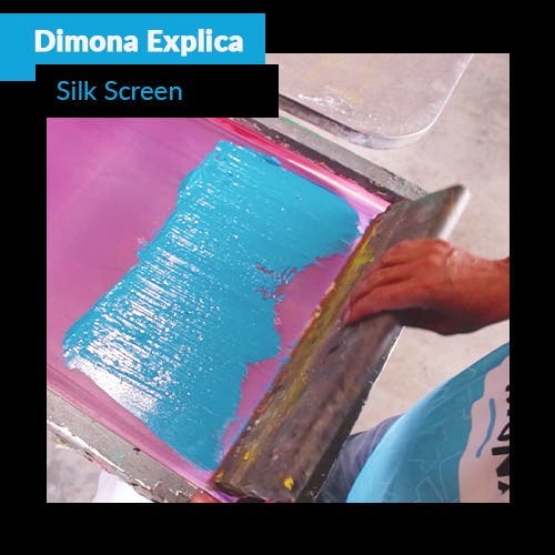 Silk Screen Camisa Dimona