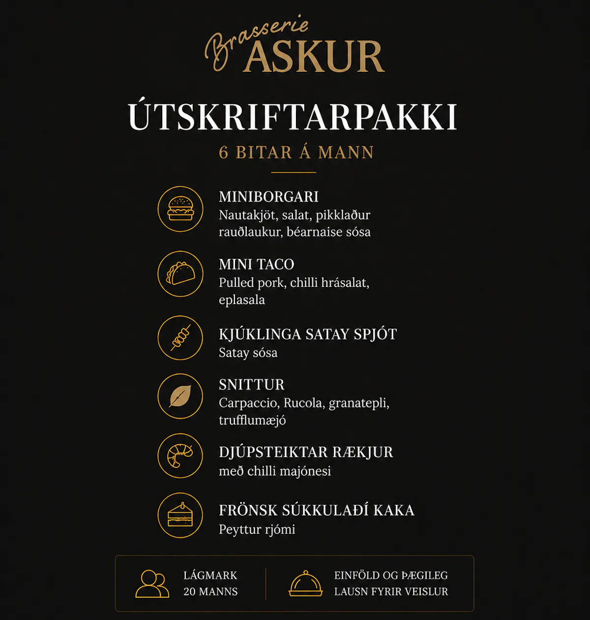 Veislur Útskriftarpakki